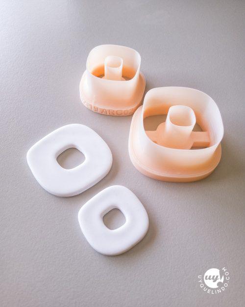 Square Shaped Organic Link Cutter in 2 Sizes