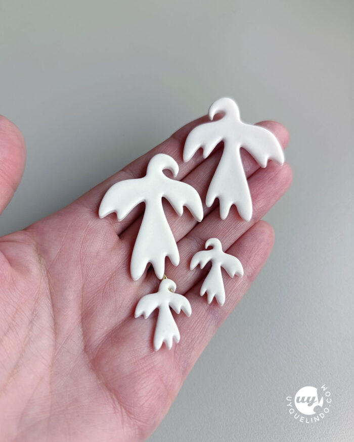 Set of bird-shaped cutters