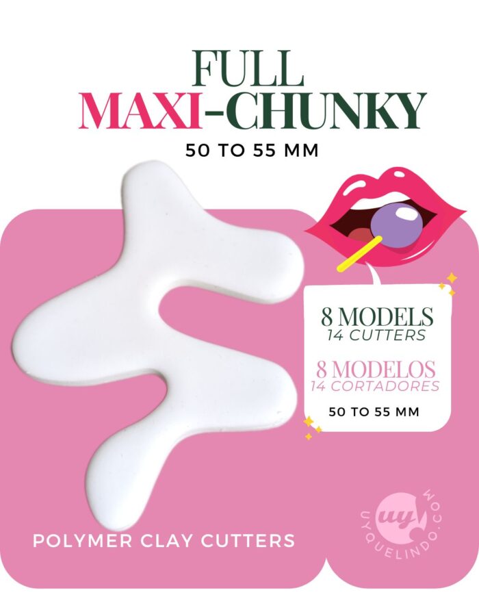 Colección de cortadores Maxi-CHUNKY, 14 variantes