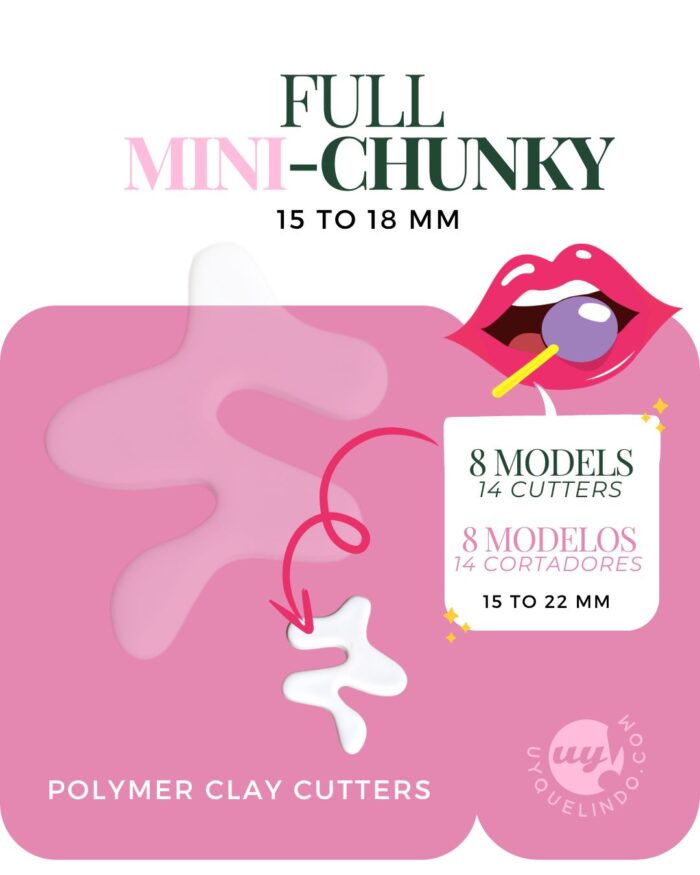 Colección de cortadores MINI-CHUNKY