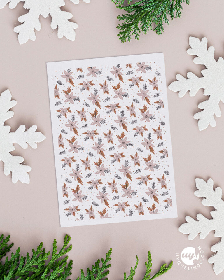 OLYCRAFT Plantillas De Arcilla De 10x12.7 Cm Patrón Floral Pantalla De Seda Para Arcilla Polimérica Plantillas De Transferencia De Malla Para Hacer Joyas De Arcilla Polimérica
