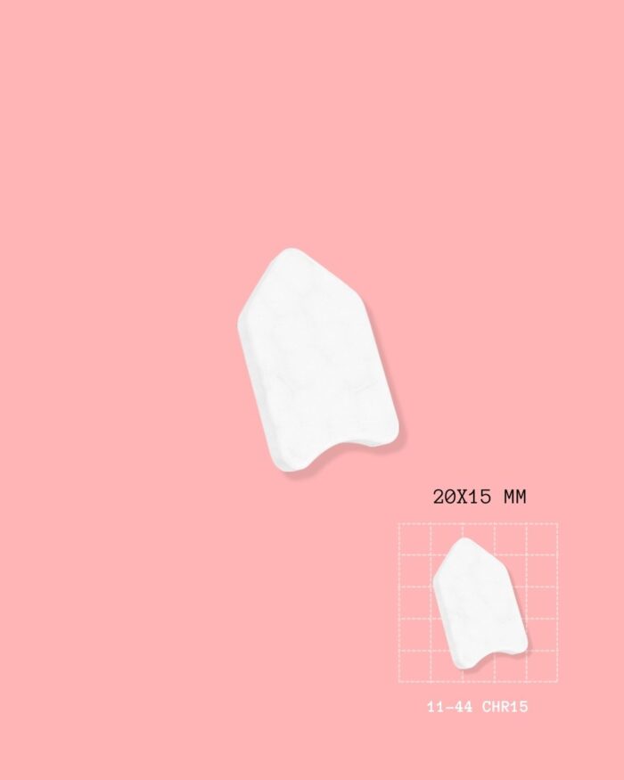 Mini cutter for tag-shaped charm