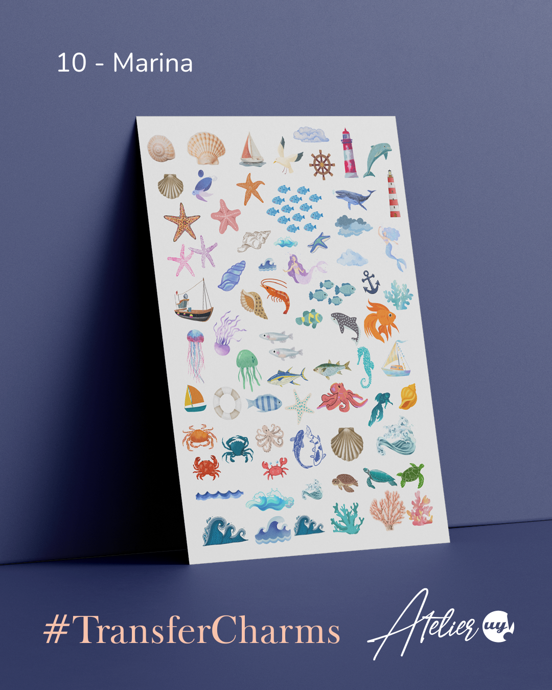 Transfer decals para charms – Image 11