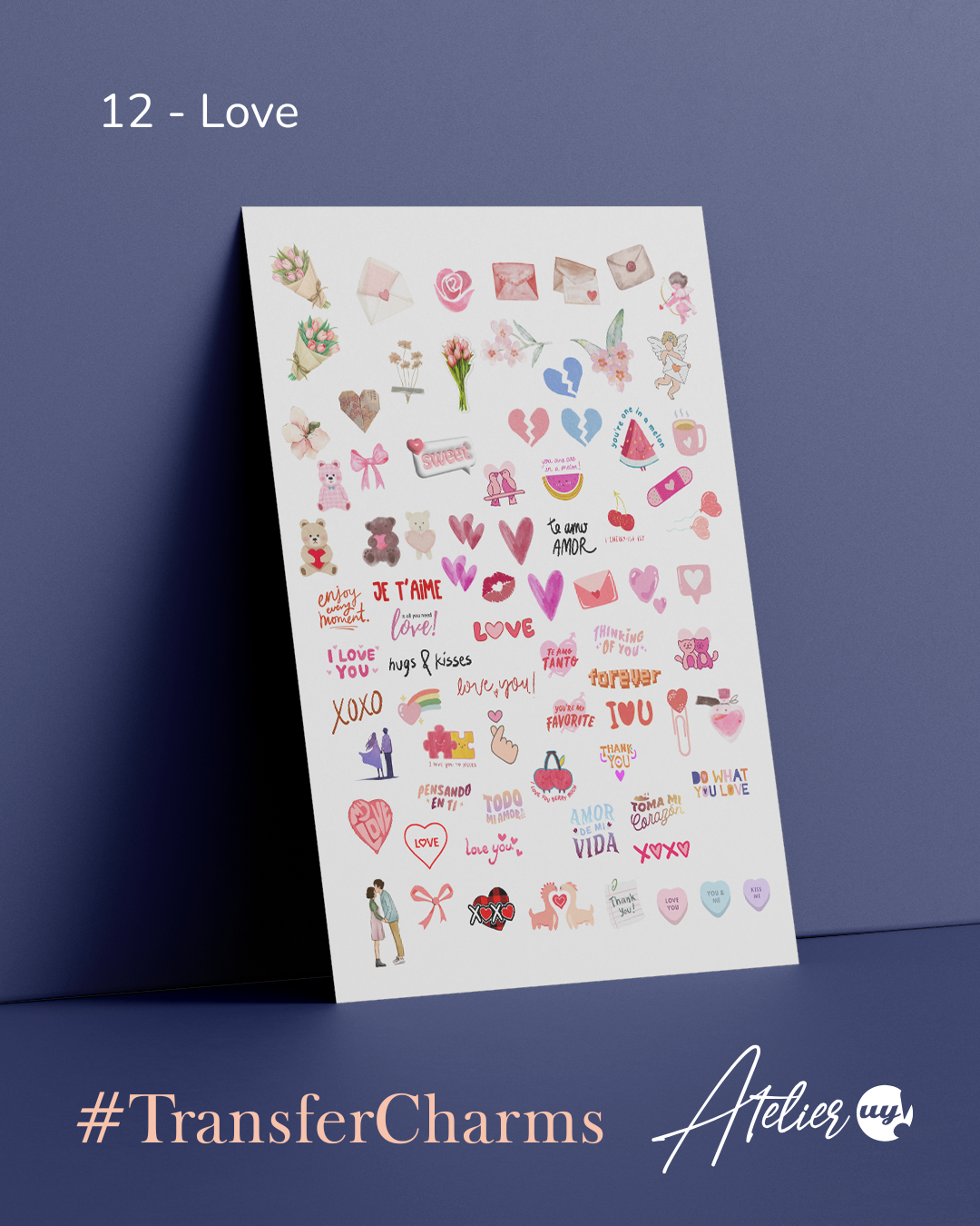 Transfer decals para charms – Image 13