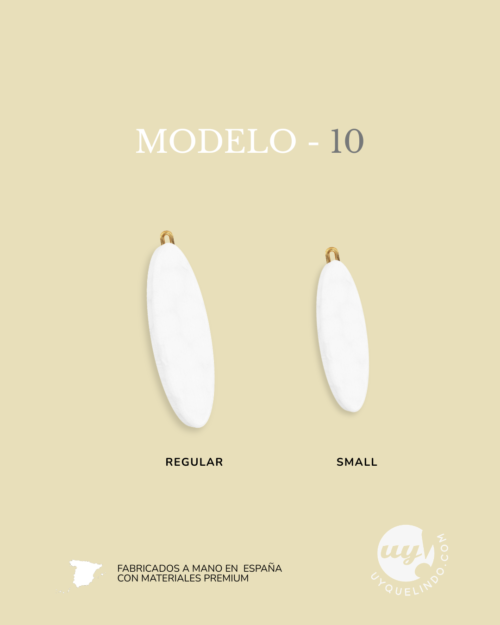 Charm tags en blanco para decorar, 5 unidades mismo diseño<span> - </span>Pequeño 25x8 mm, 10