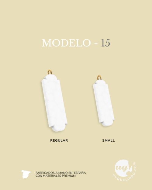 Charm tags en blanco para decorar, 5 unidades mismo diseño<span> - </span>Regular 35x11 mm, 15