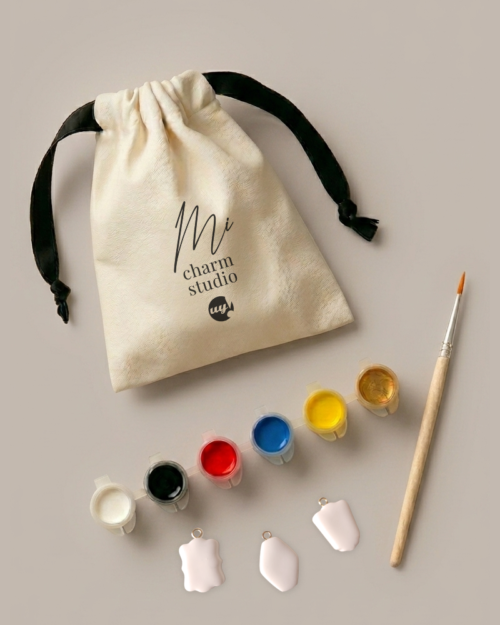 Kit para crear un collar de charms artesanales — Charm Studio · Atelier 01