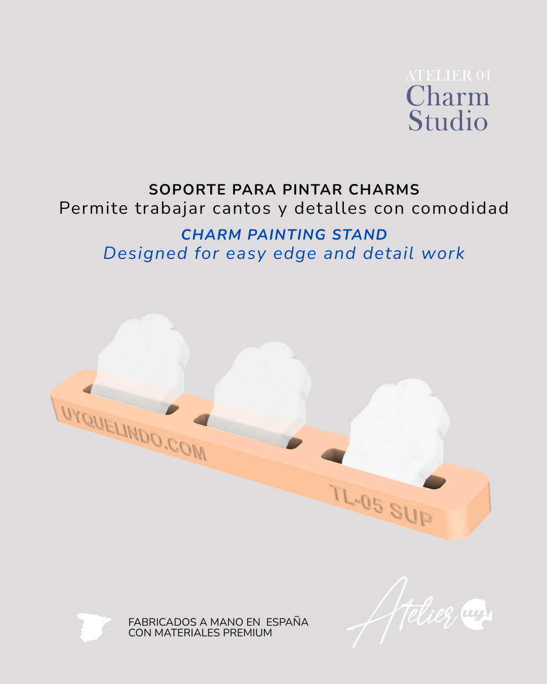 Kit para crear un collar de charms artesanales — Charm Studio · Atelier 01 - Imagen 10